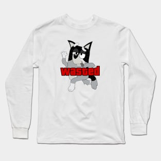 Bluey Wasted Long Sleeve T-Shirt